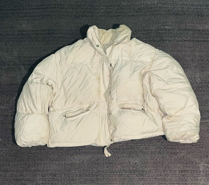 🔥 Y2K Cream Cloud Puffer Ultra-Puffy 🫶🏻 Street Cozy Essential